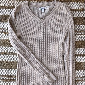 Tan Knit Sweater